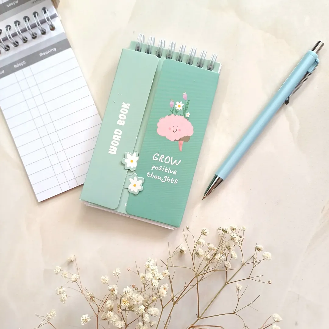 دفترچه لغت زبان انگلیسی ، دفتر لغات فانتزی کیوت از برند پیتیکو