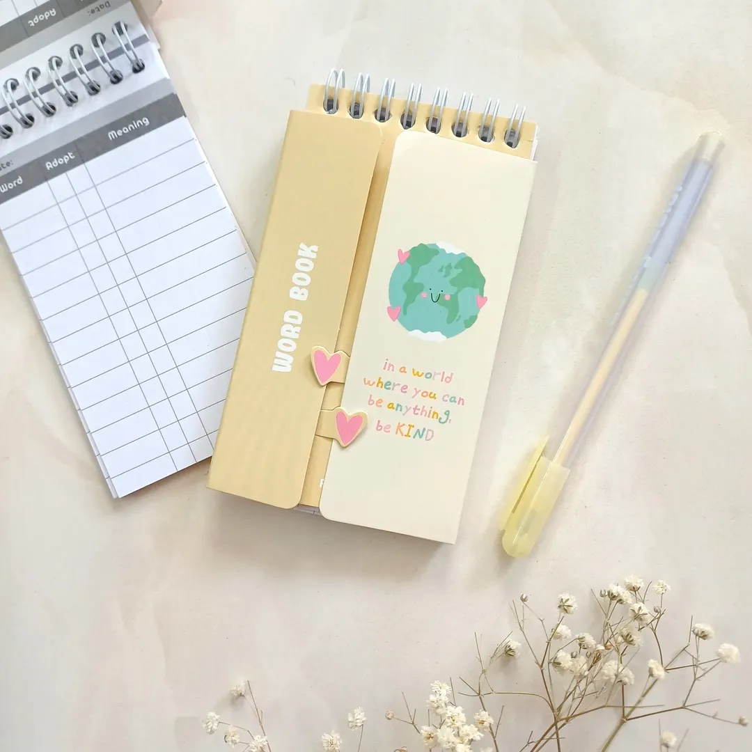 دفترچه لغت زبان انگلیسی ، دفترلغت  فانتزی کیوت از برند پیتیکو