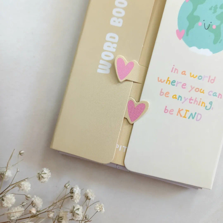 دفترچه لغت زبان انگلیسی ، دفتر لغات فانتزی کیوت از برند پیتیکو