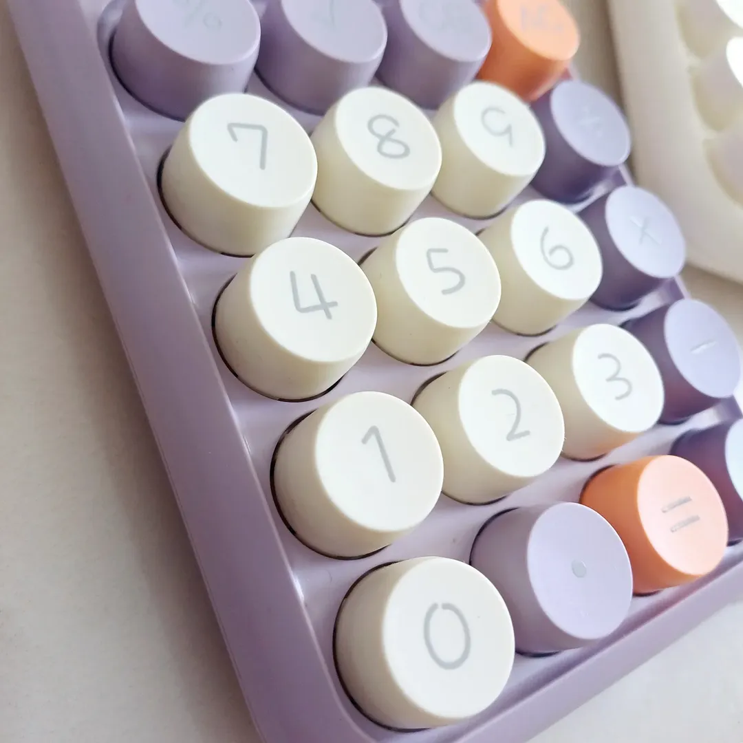 ماشین حساب دکمه رنگی دکمه کیبوردی برجسته مدل رانزون runzon