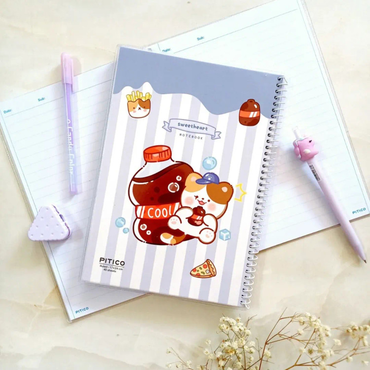 دفتر مشق فانتزی کیوت 40 برگ