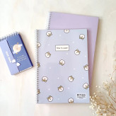 دفتر زبان انگلیسی دو خط کیوت فانتزی