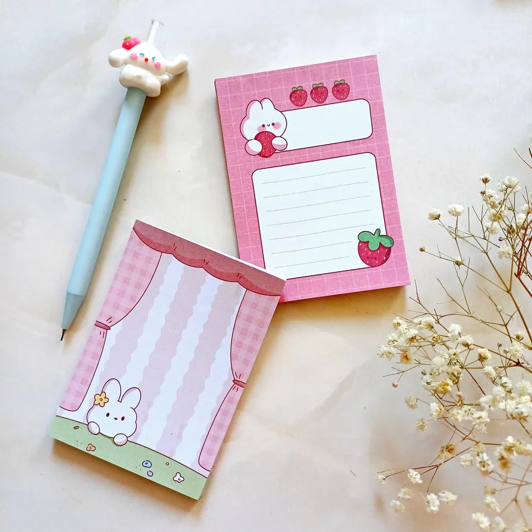 برگه یادداشت فانتزی کیوت ، استیک نوت پد