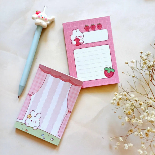 برگه یادداشت فانتزی کیوت ، استیک نوت پد