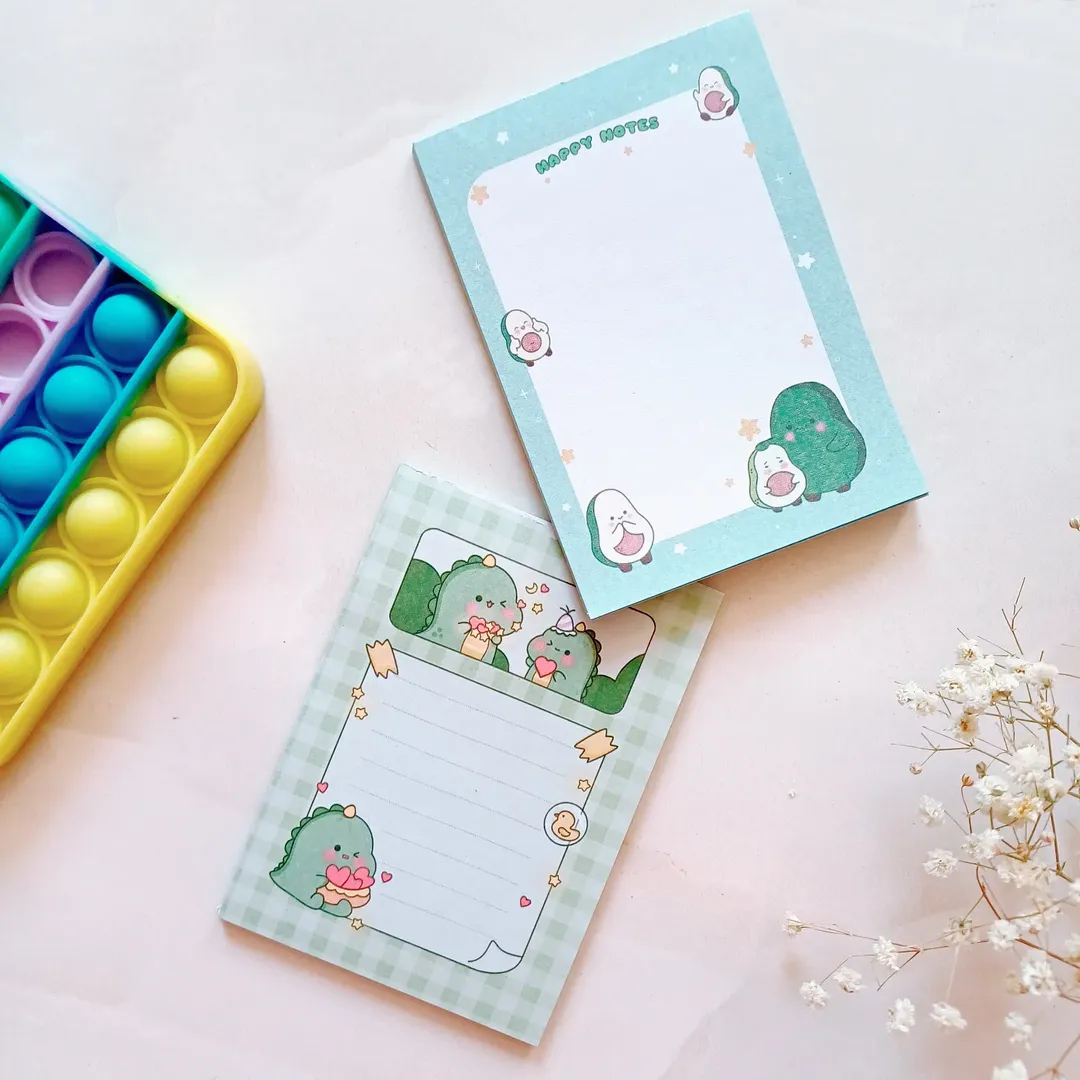 برگه یادداشت فانتزی کیوت ، استیک نوت پد