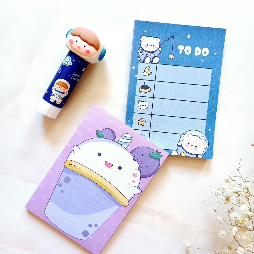 برگه یادداشت فانتزی کیوت ، استیک نوت پد