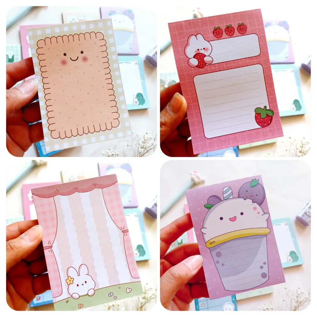 برگه یادداشت فانتزی کیوت ، استیک نوت پد