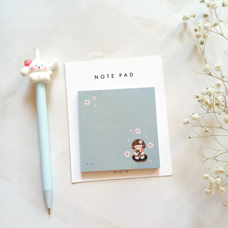 برگه یادداشت و نوت پد فانتزی استیک نوت کیوت از برند کیفت