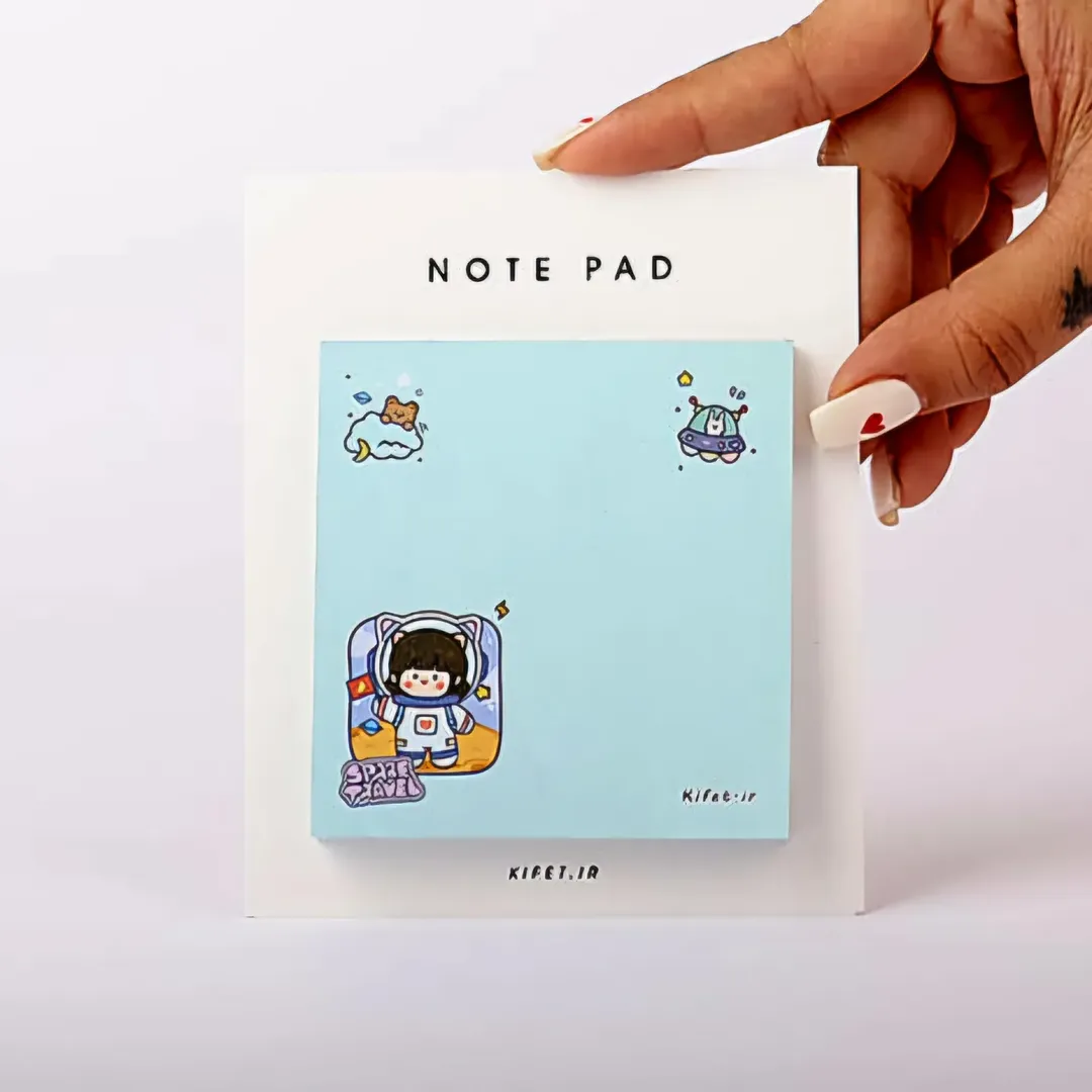 برگه یادداشت و نوت پد فانتزی استیک نوت کیوت از برند کیفت
