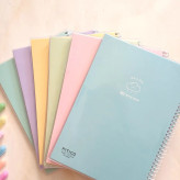 دفتر مشق مجلد خط دار پاستلی 80 برگ از برند پیتیکو