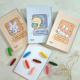 دفتر فنری نقاشی مجلد پیتیکو pitico