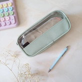 جامدادی نیمه طلقی پاستلی جامدادی دانشجویی سایز بزرگ از برند کیفت kifet