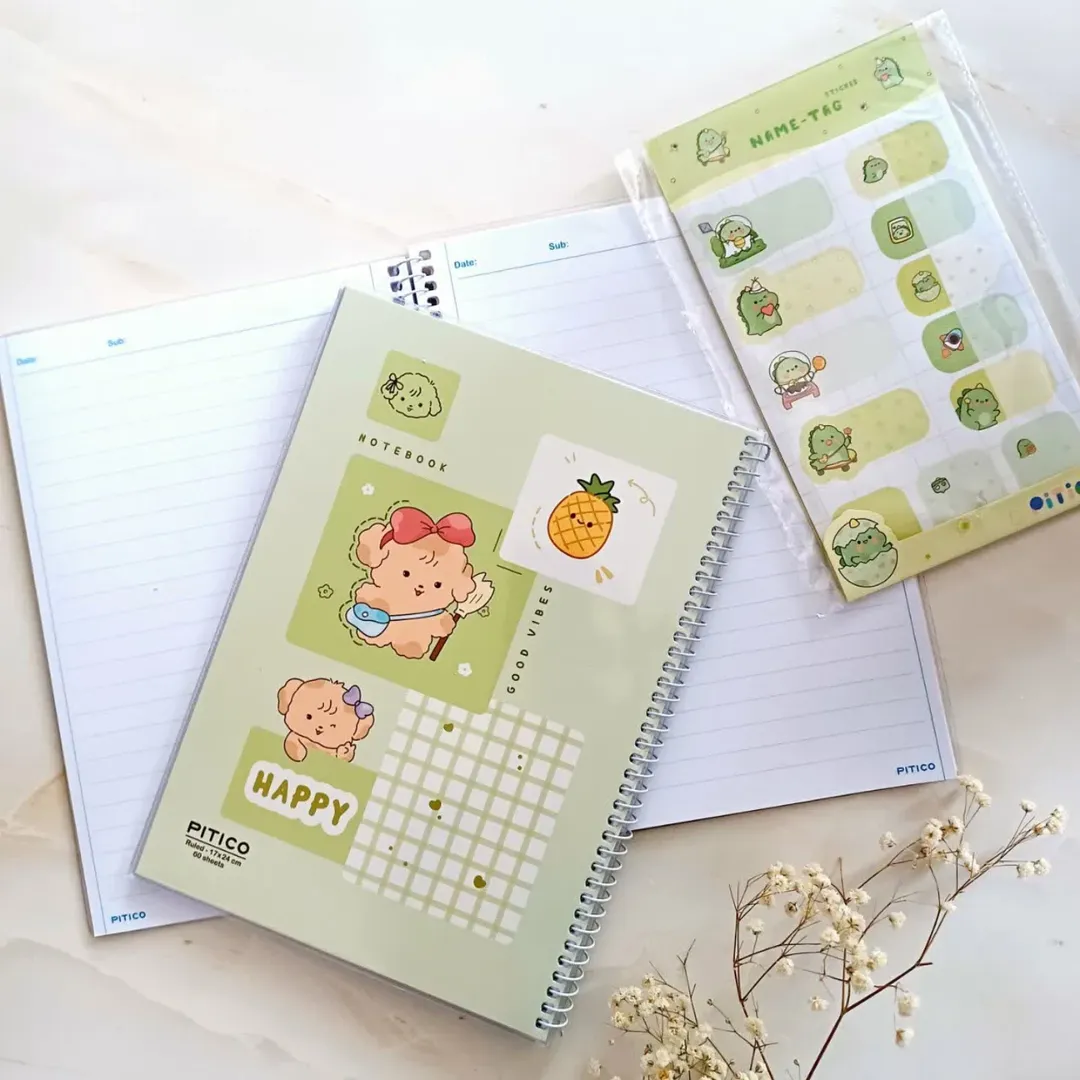 دفتر مشق 60 برگ فانتزی مجلد