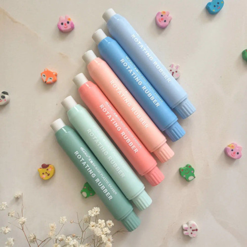 پاکن اتودی پیچی پاستلی ، پاک کن با کیفیت پاستیلی مینیمال شیک