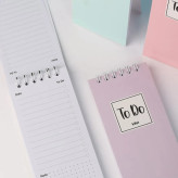 دفترچه یادداشت و تودولیست پاستیلی از برند کیفت kifet