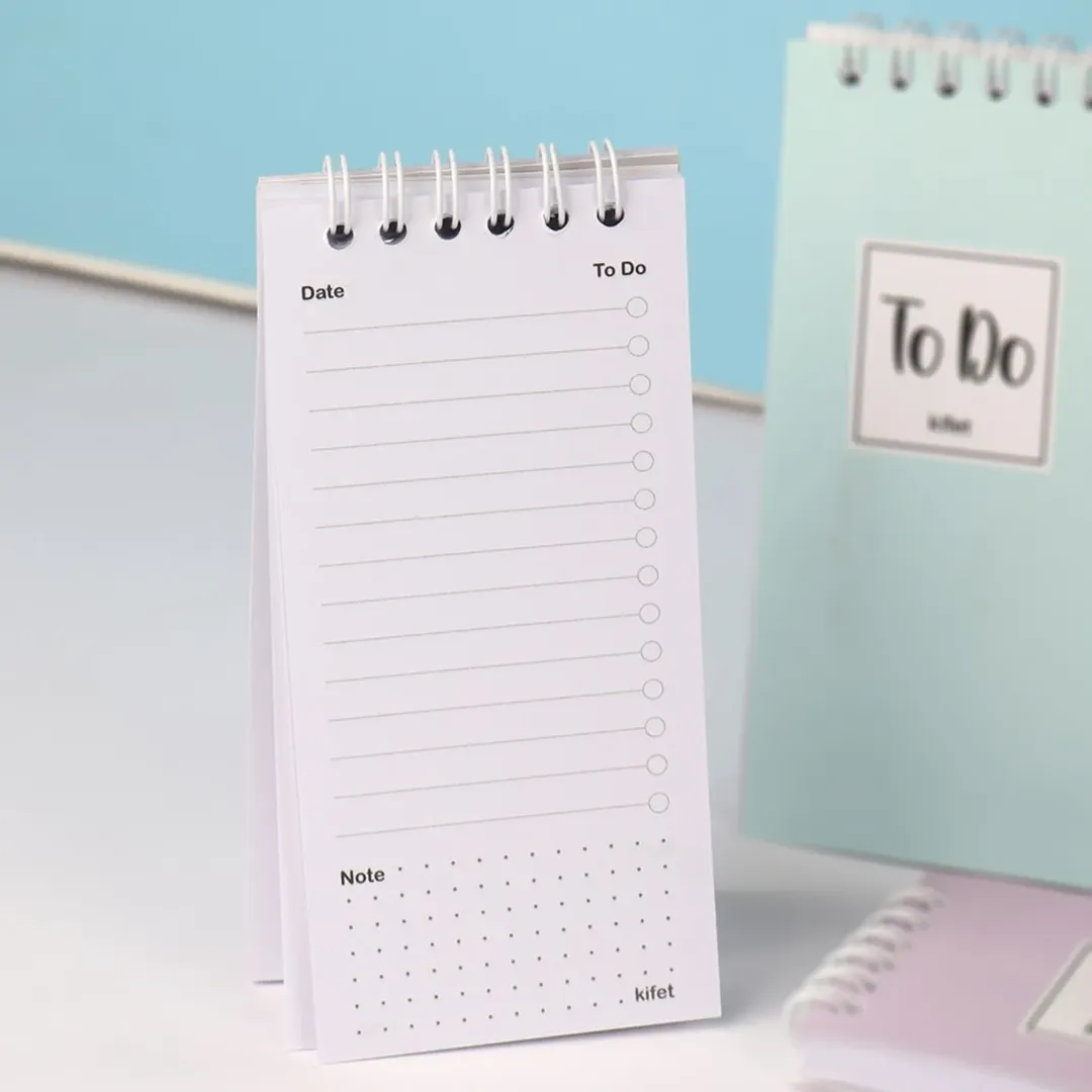 دفترچه یادداشت و تودولیست پاستلی  از برند کیفت kifet
