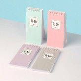 دفترچه یادداشت و تودولیست پاستلی از برند کیفت kifet