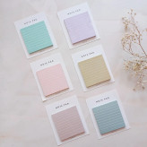 استیک نوت خط دار پاستلی نود از برند کیفت