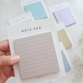 نوت پد خط دار پاستلی نود از برند کیفت