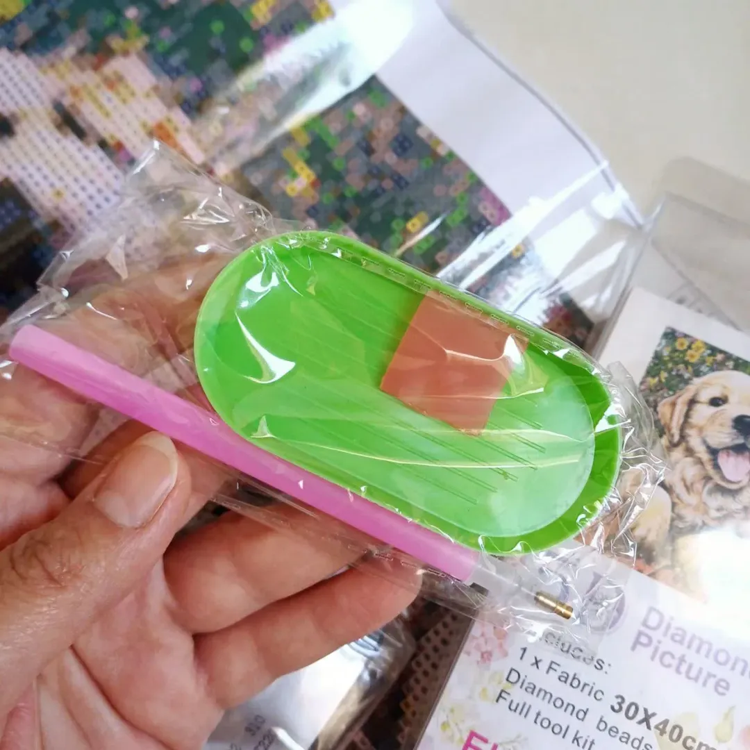 نقاشی الماسی سفره ای و رولی بزرگسالان ، نقاشی نگینی بزرگسال 30 در 40 سانت