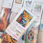 نقاشی الماسی سفره ای و رولی بزرگسالان ، نقاشی نگینی بزرگسال 30 در 40 سانت