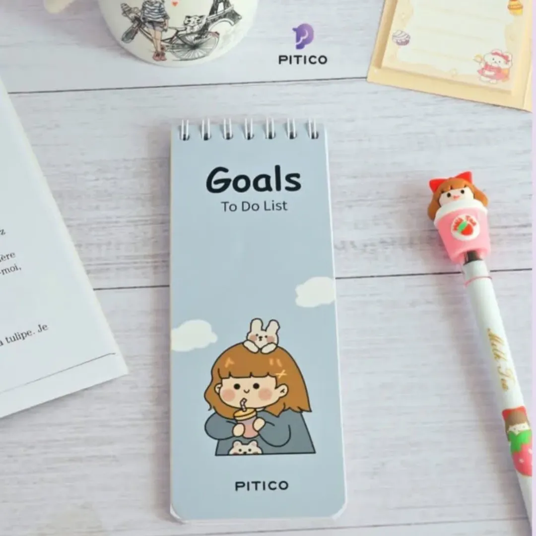 دفترچه یادداشت تودولیست مدل فانتزی دختر و یونیکورن از برند پیتیکو