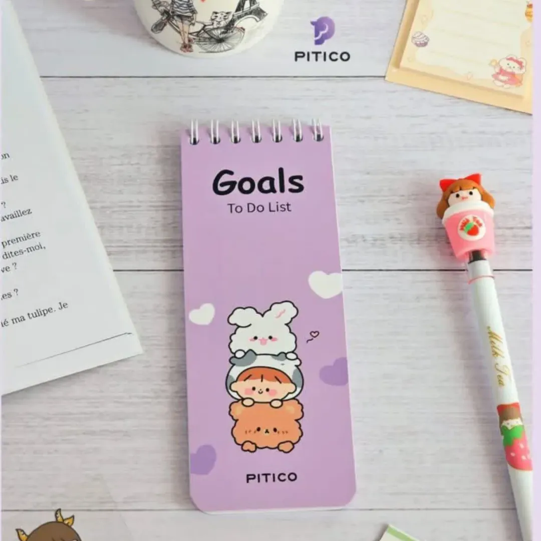 دفترچه یادداشت تودولیست مدل فانتزی دختر و یونیکورن از برند پیتیکو