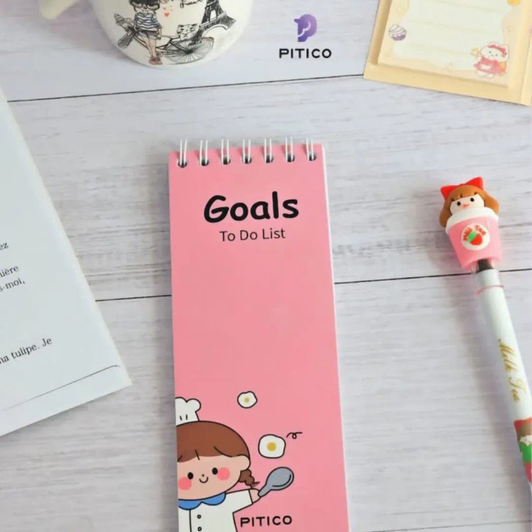دفترچه یادداشت تودولیست مدل فانتزی دختر و یونیکورن از برند پیتیکو