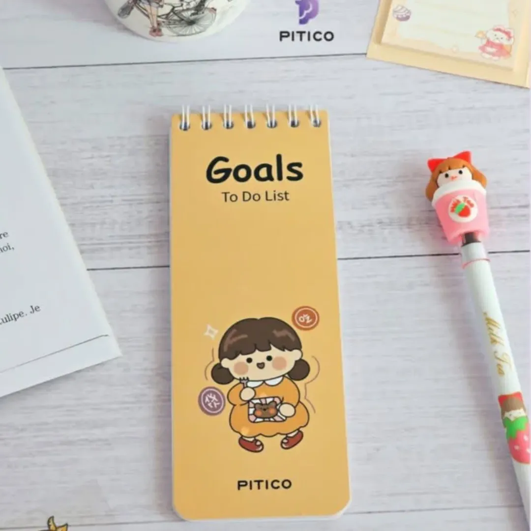 دفترچه یادداشت تودولیست مدل فانتزی دختر و یونیکورن از برند پیتیکو