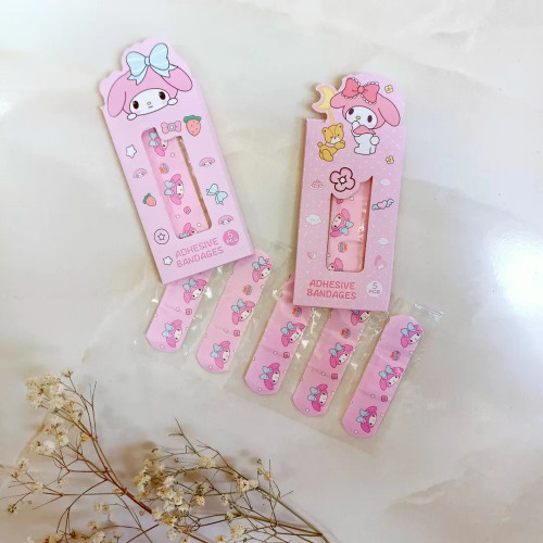 چسب زخم فانتزی ۵ عددی مدل ملودی جعبه دار