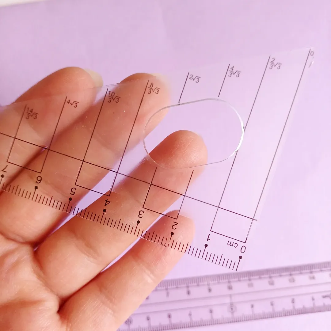 ست خط کش گونیا نقاله و پاکن