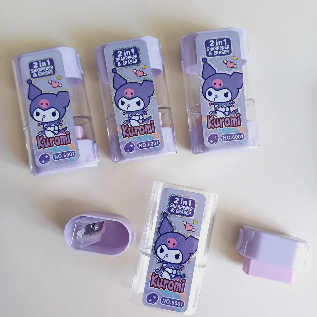 پاکن تراش مخزن دار فانتزی مدل کرومی و ملودی ، پاکن همراه تراش