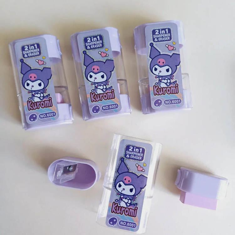 پاکن تراش مخزن دار فانتزی مدل کرومی و ملودی ، پاکن همراه تراش