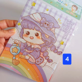 نقاشی الماسی مدل دختر انیمه فانتزی دخترونه