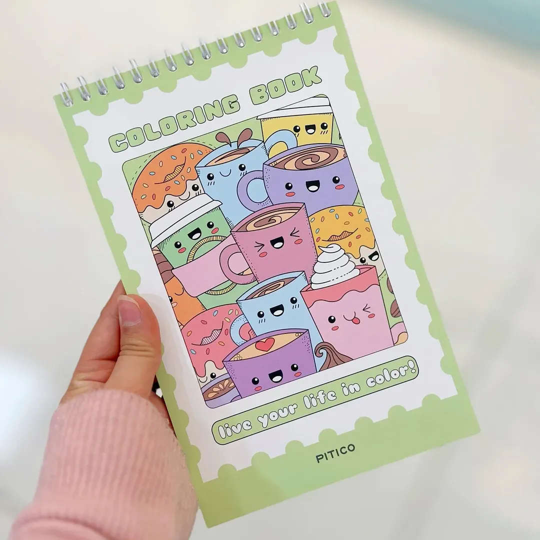 دفتررنگ آمیزی بزرگسالان و جوانان پیتیکو