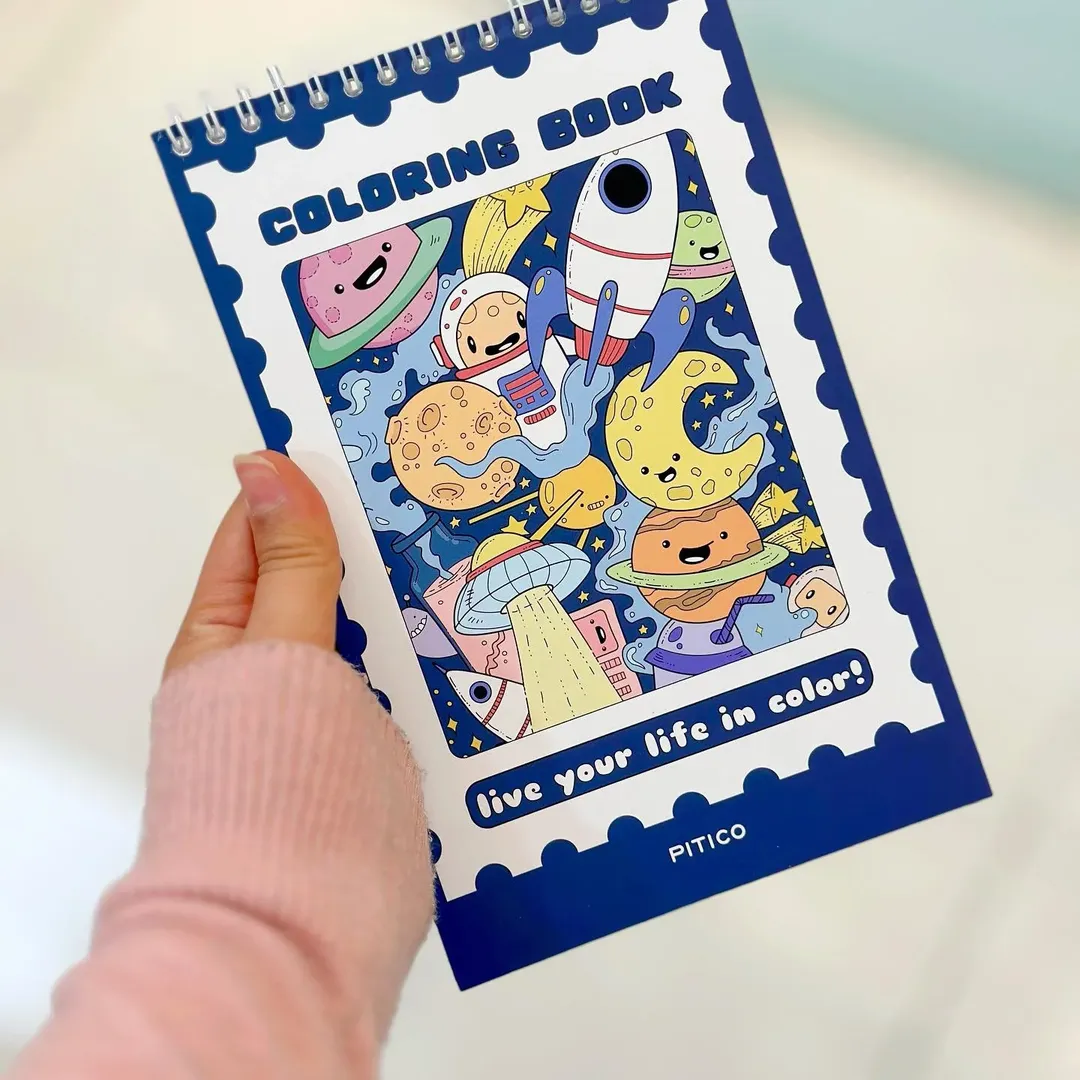 دفتر رنگ آمیزی بزرگسال پیتیکو