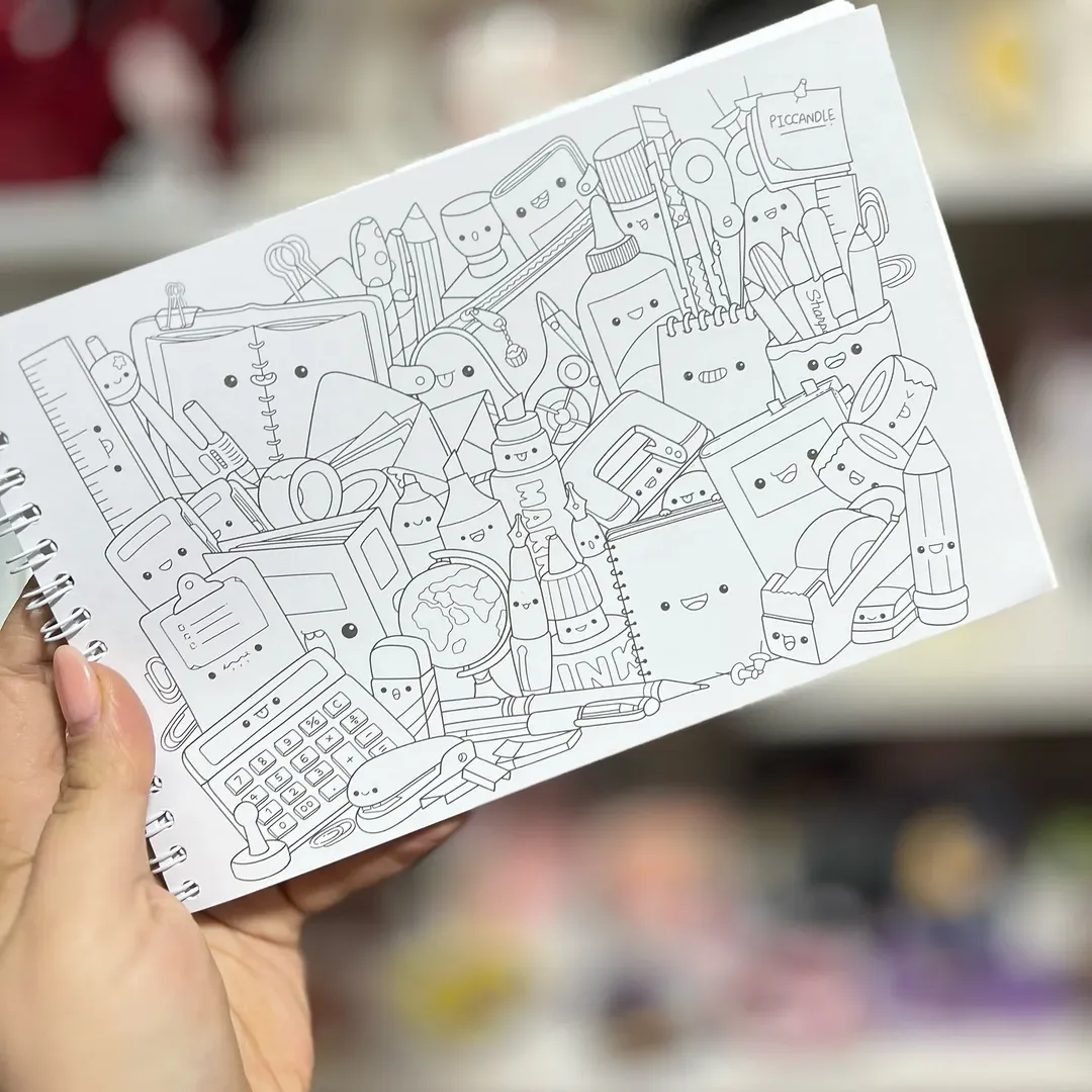 دفتر و کتاب رنگ آمیزی بزرگسال و نوجوان pitico