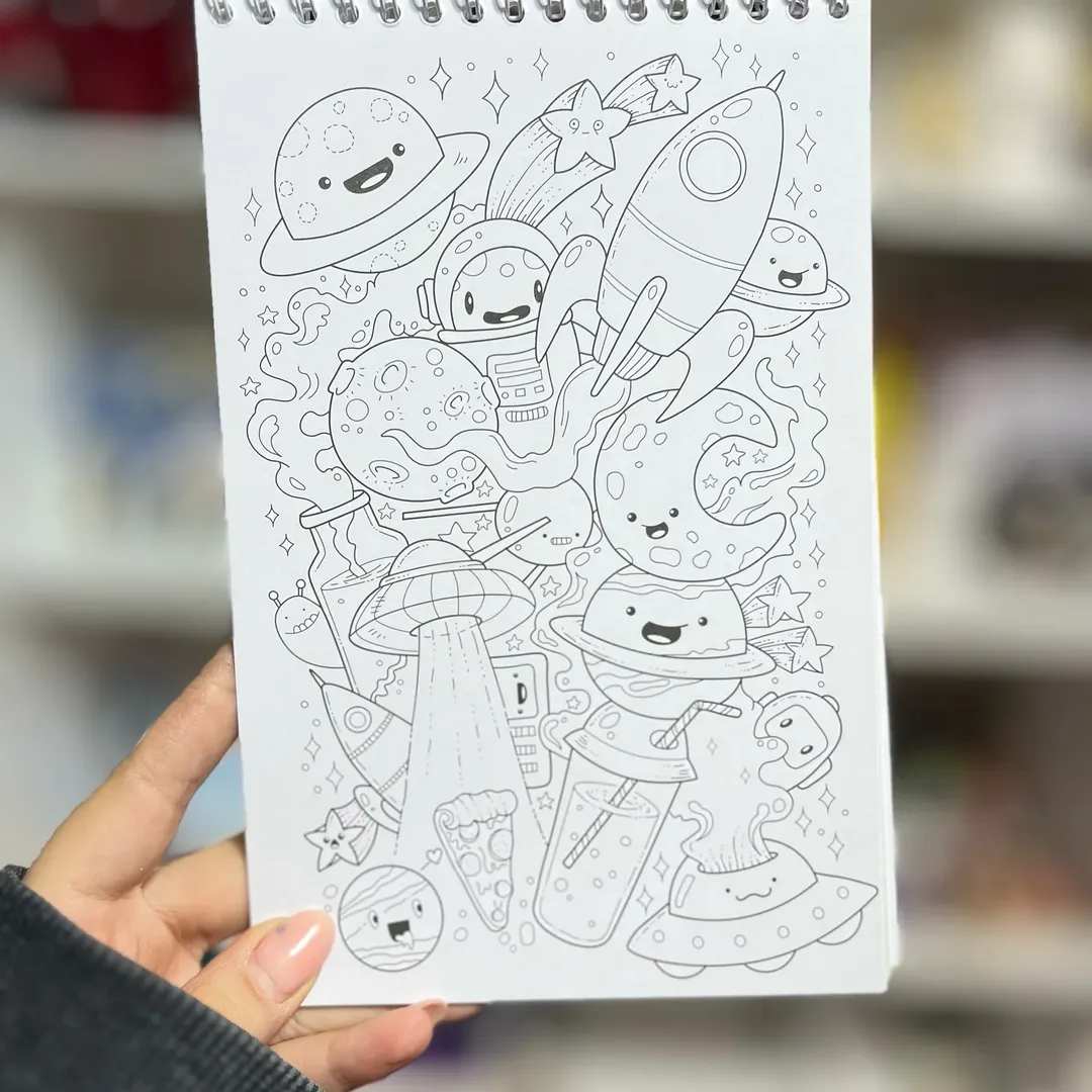 دفتر و کتاب رنگ آمیزی بزرگسال و نوجوان پیتیکو