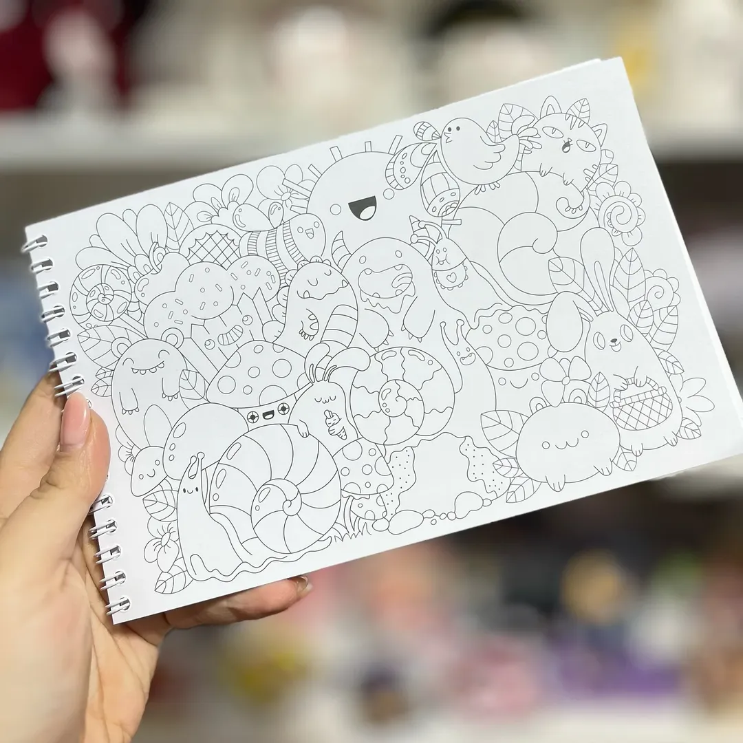 دفتر و کتاب رنگ آمیزی بزرگسال و نوجوان پیتیکو