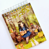 دفترچه یادداشت و تودولیست طرح دخترجنگل todo todolist