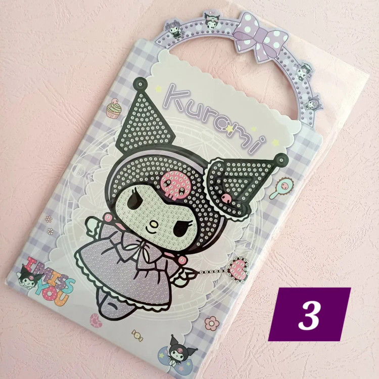 نقاشی الماسی فانتزی طرح کرومی ملودی سانریو پوچاکو