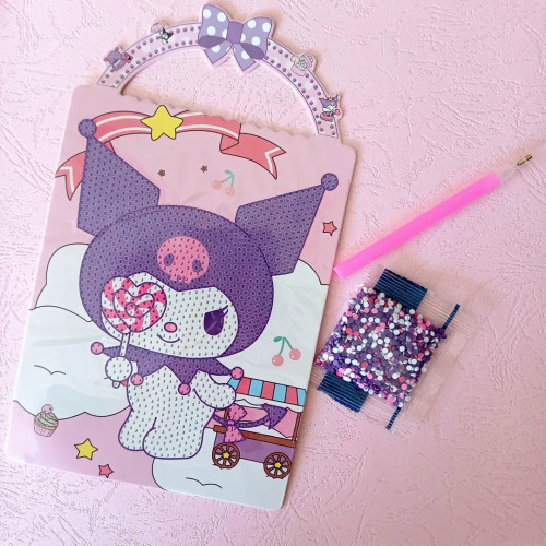 نقاشی الماسی فانتزی طرح کرومی ملودی سانریو پوچاکو