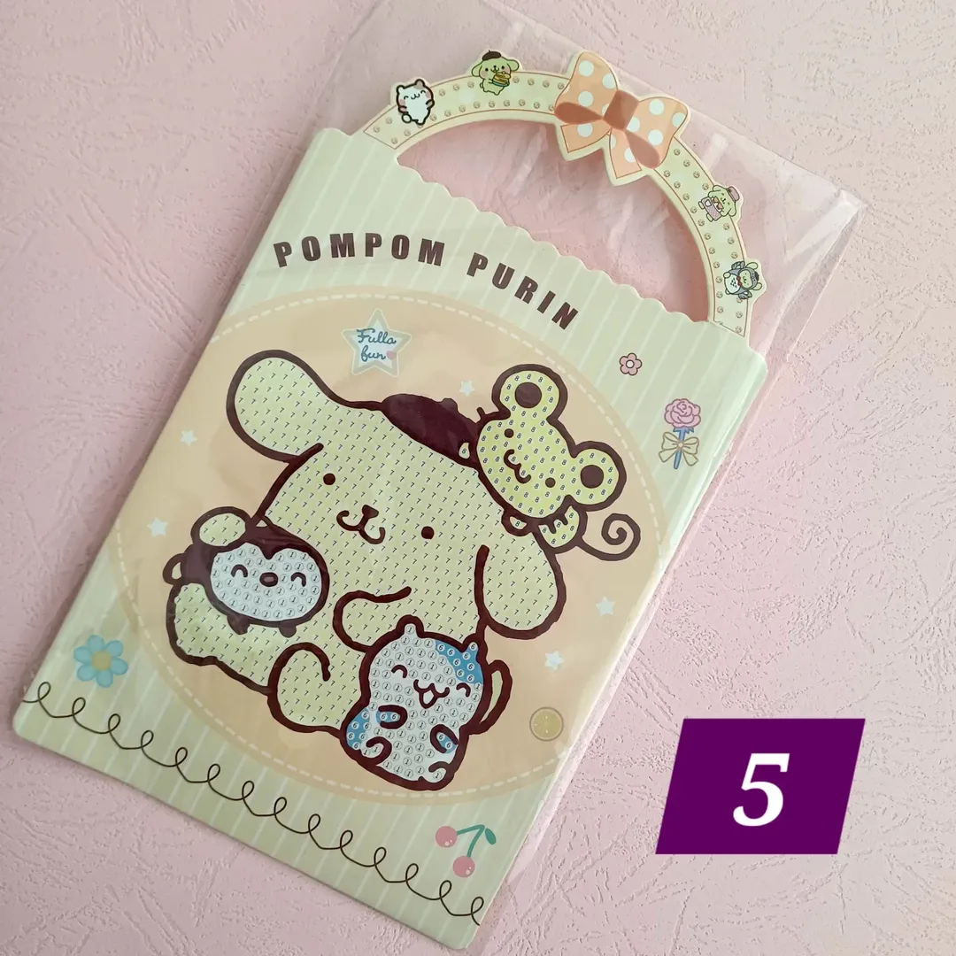 نقاشی الماسی فانتزی طرح کرومی ملودی سانریو پوچاکو