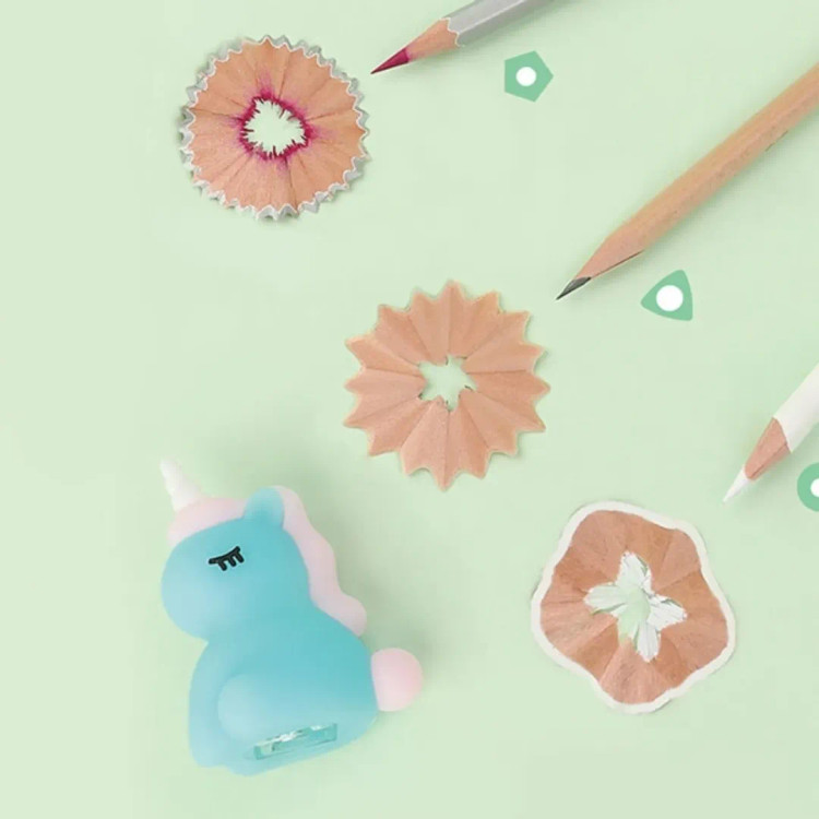 تراش سیلیکونی یونیکورن شب تاب ، طرح اسب تک شاخ