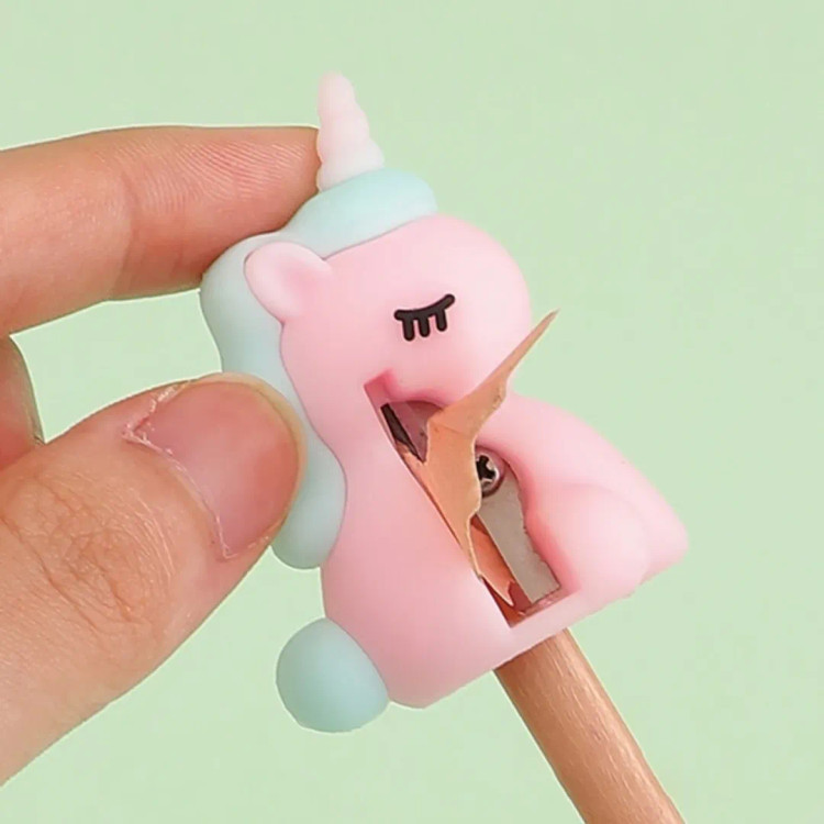 تراش سیلیکونی یونیکورن شب تاب ، طرح اسب تک شاخ