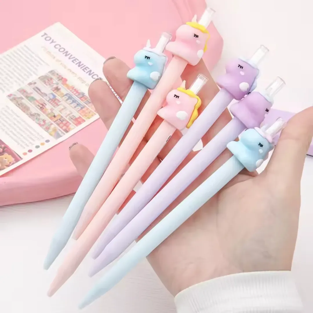 اتود سیلیکونی مدل اسب تک شاخ یونیکورن 7 دهم فانتزی کیوت