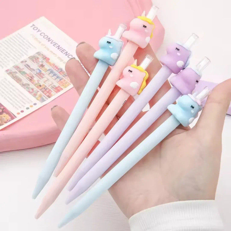 اتود سیلیکونی مدل اسب تک شاخ یونیکورن 7 دهم فانتزی کیوت