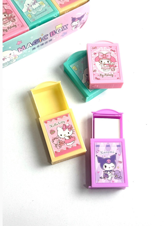 پاکن جادویی کرومی ملودی سانریو و کیتی پاک کن شعبدهبازی