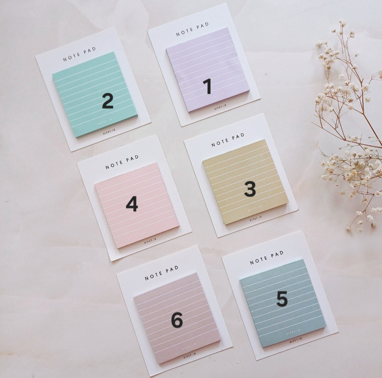 نوت پد خط دار پاستلی نود از برند کیفت