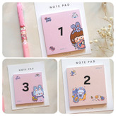 برگه یادداشت و نوتپد فانتزی استیک نوت کیوت از برند کیفت